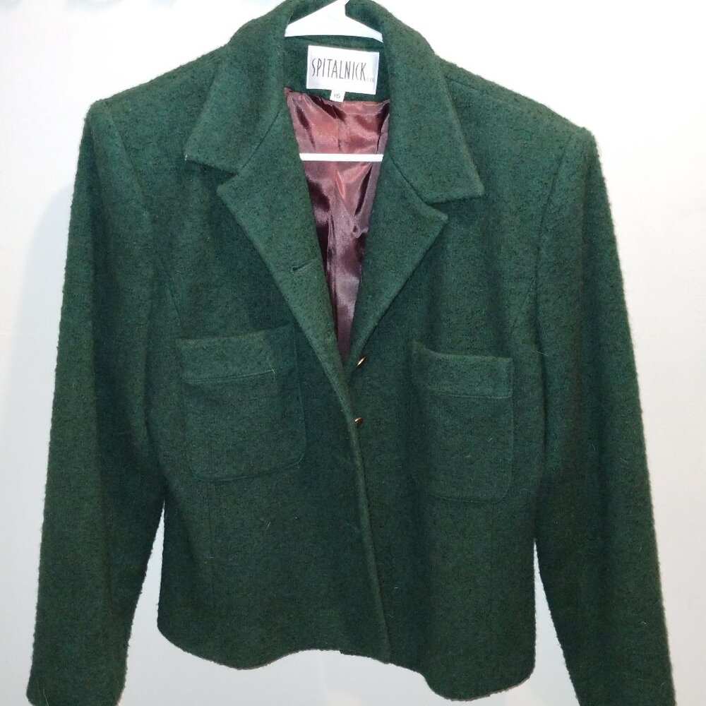 Vintage Green Blazer